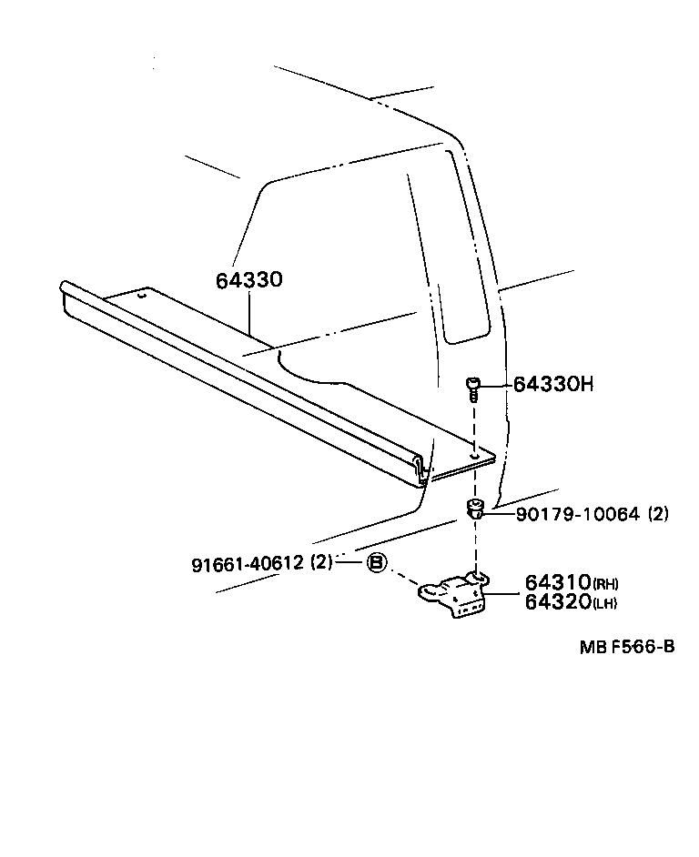 Toyota 64303-89101-03 PANEL ASSY, PACKAGE TRAY TRIM