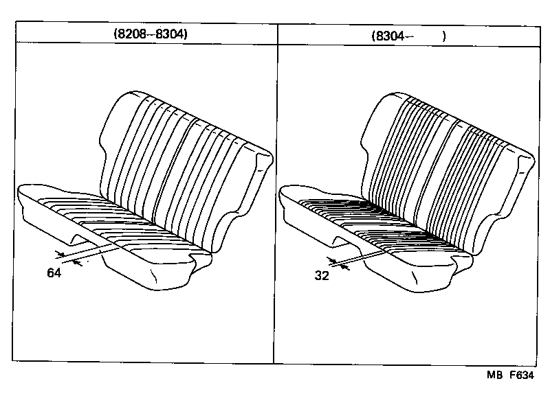 71697-10030 PROTECTOR, REAR SEAT BACK EDGE product image