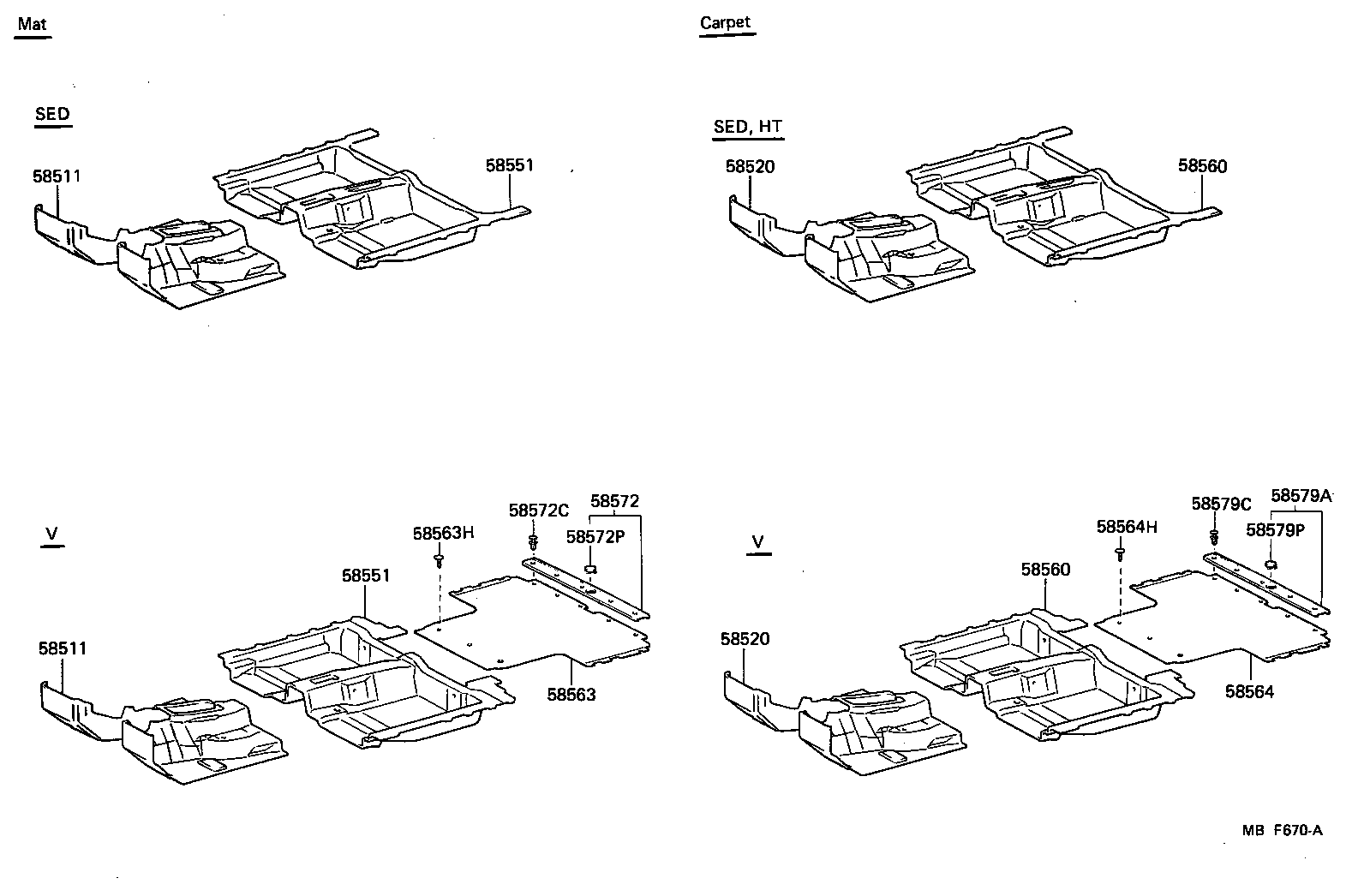 58540-91750 MAT, FLOOR, REAR product image