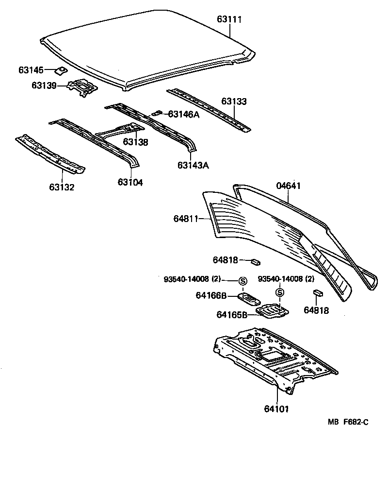 64801-30200 GLASS, BACK WINDOW product image