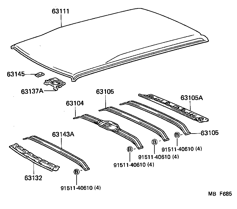 64801-30200 GLASS, BACK WINDOW product image