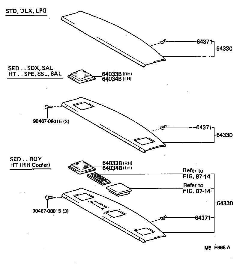 64770-30060 COVER ASSY, SPARE WHEEL product image