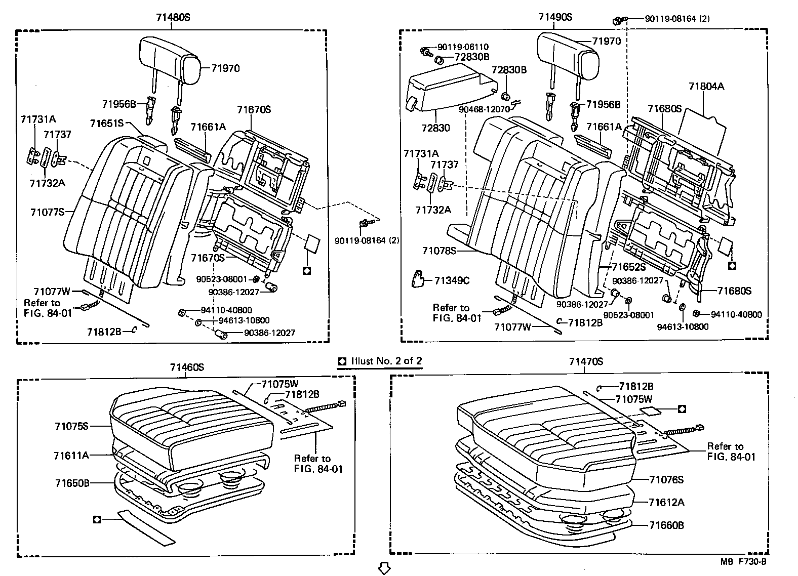 62552-91701 GARNISH, REAR SEAT SIDE, LH product image