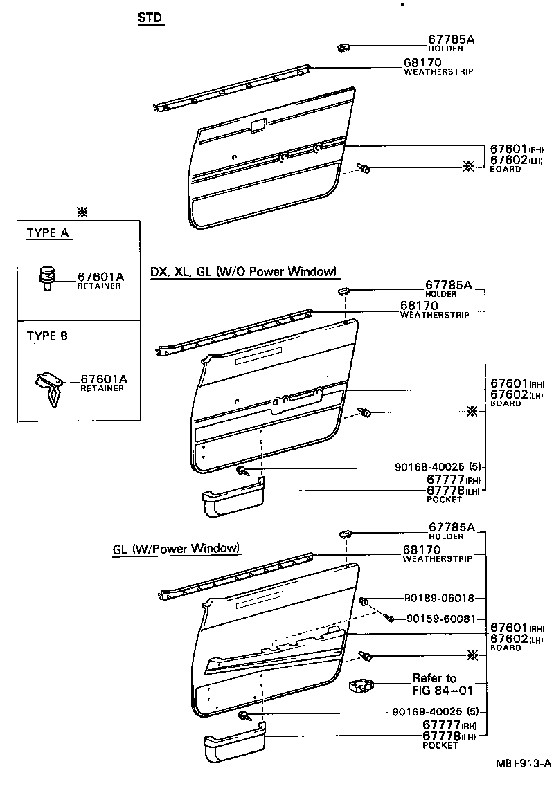 67401-20150 FRAME SUB-ASSY, FRONT DOOR, FRONT LOWER RH product image