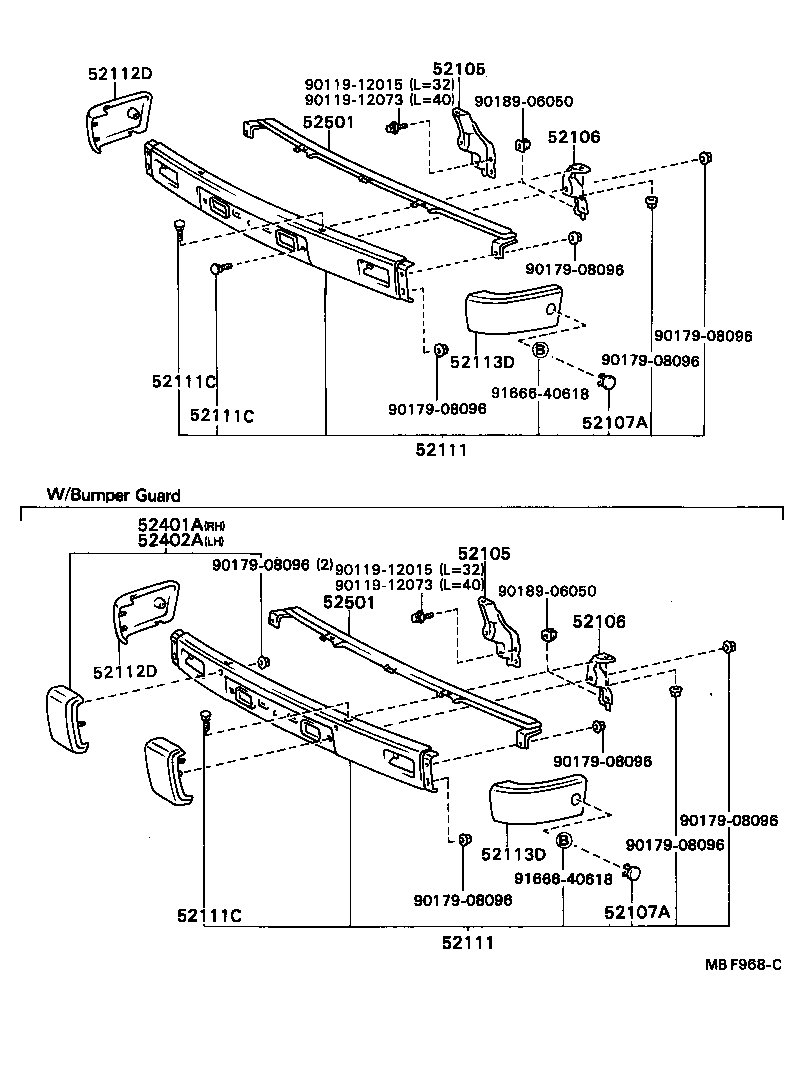 52111-39465 BUMPER ASSY, FRONT product image