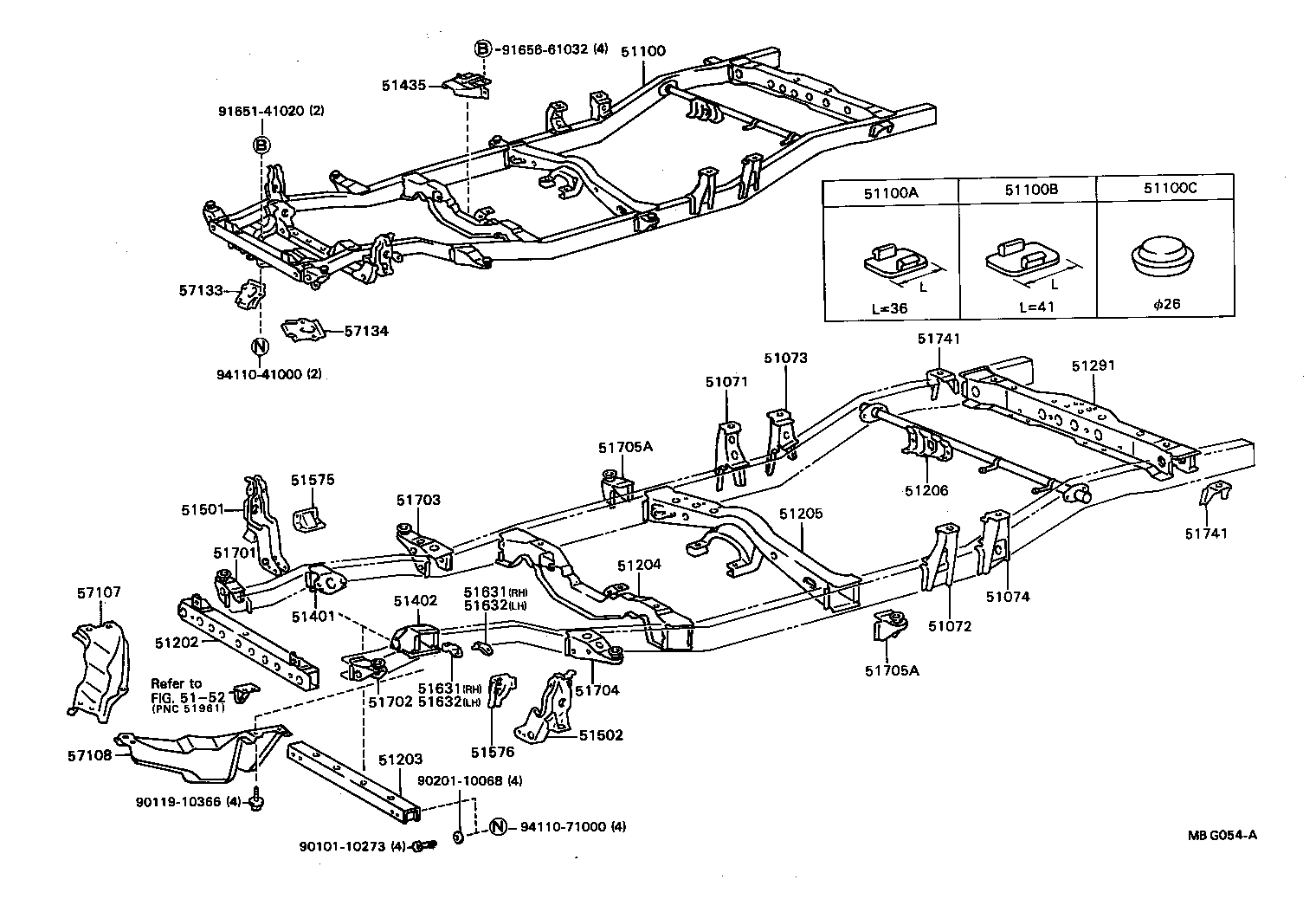 51002-35720 FRAME ASSY product image