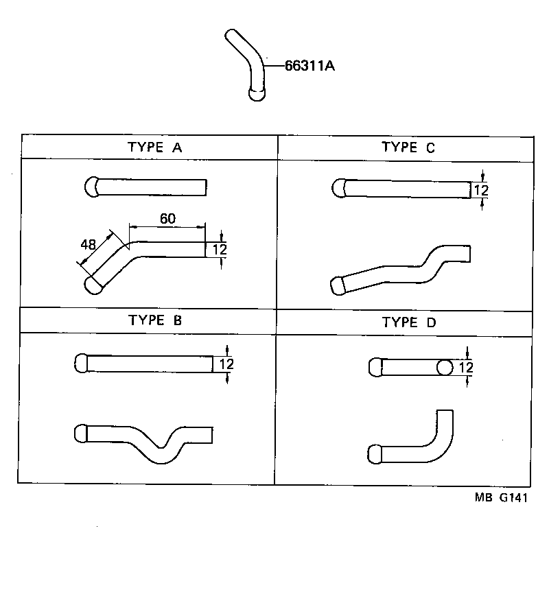 66020-95015 FENDER ASSY, REAR BODY, FRONT LH product image
