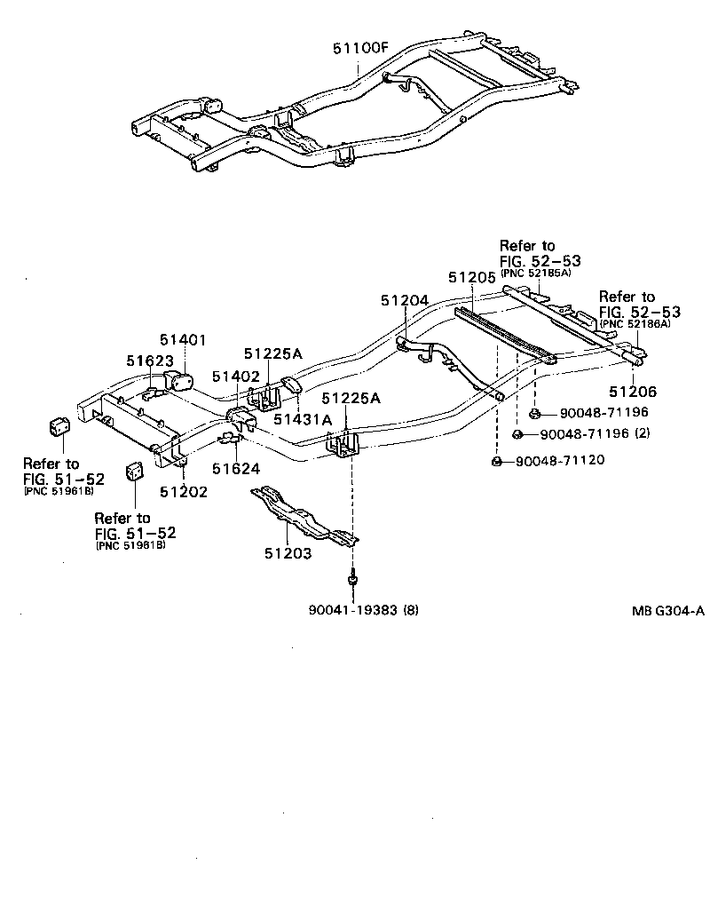 51401-87608 BRACKET SUB-ASSY, ENGINE FRONT MOUNTING, RH product image