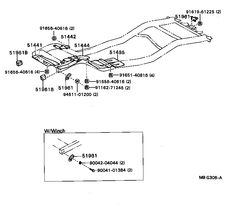 51961-87601 HOOK, NO.1 product image