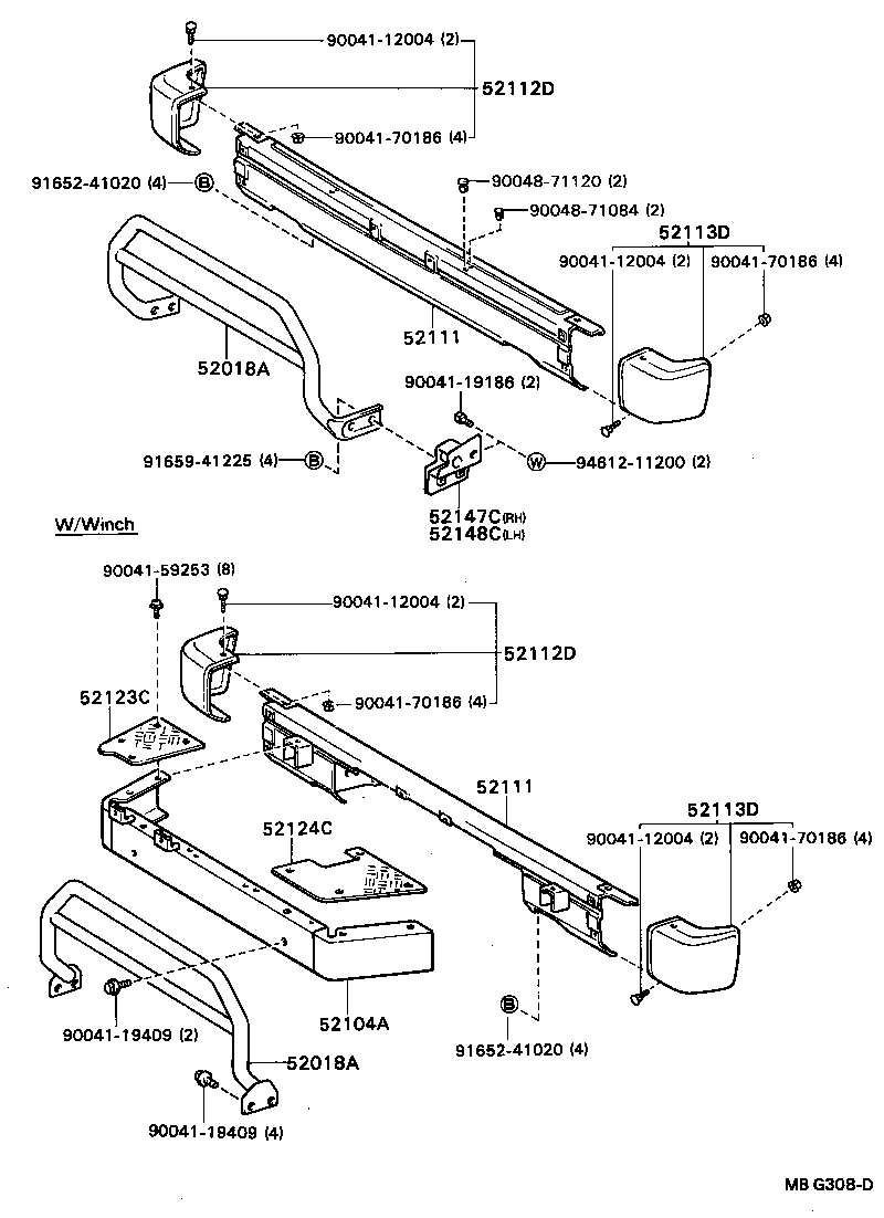 52104-87601 BUMPER SUB-ASSY, FRONT CENTER product image