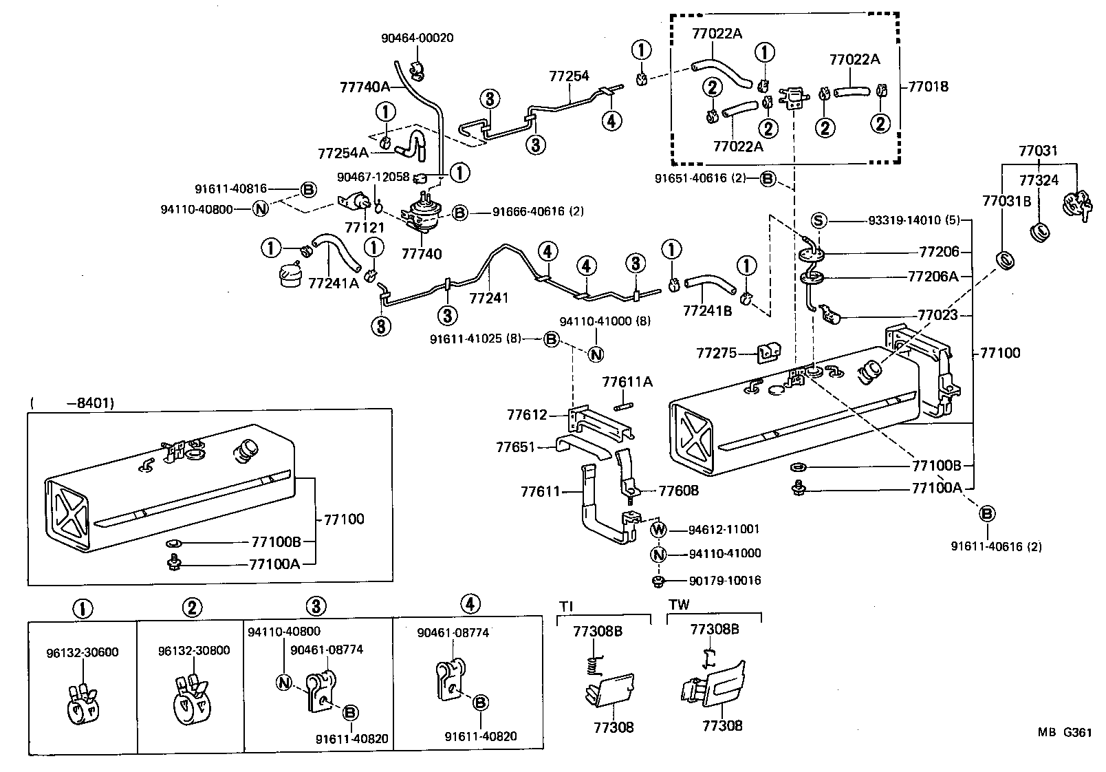 77001-26141 TANK ASSY, FUEL product image