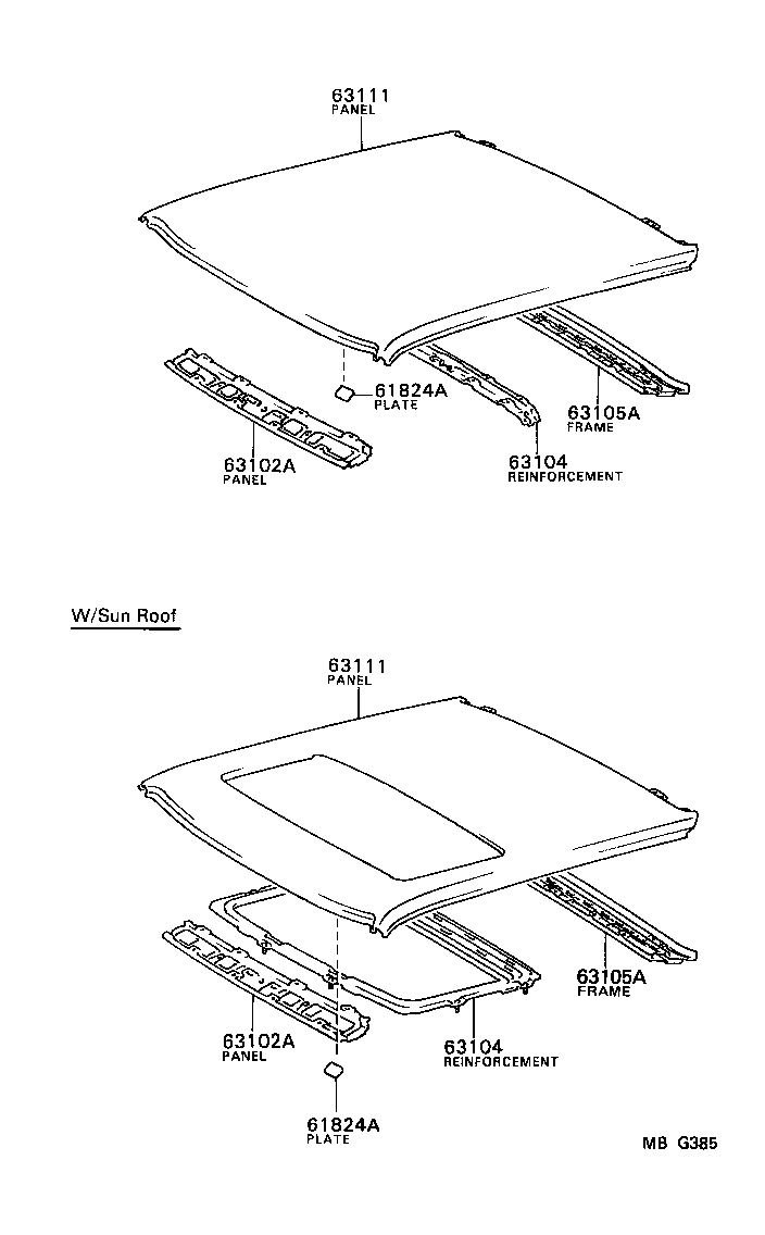 64801-12480 GLASS, BACK WINDOW product image