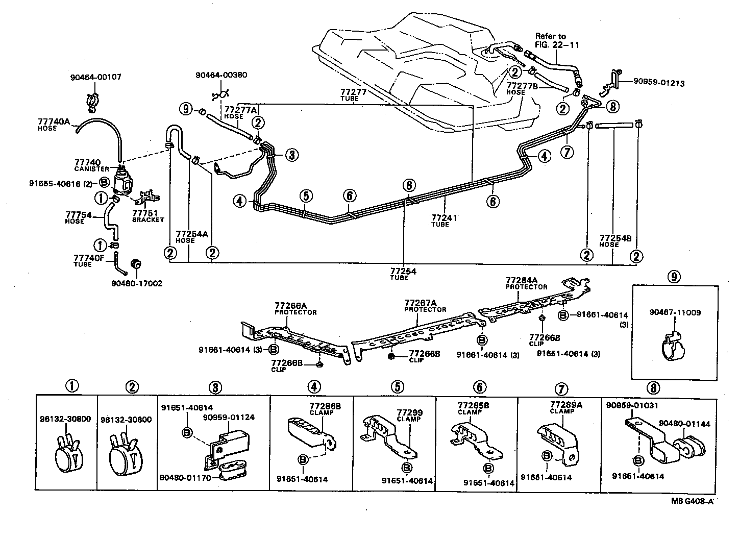77022-32010 SEPARATOR SUB-ASSY, FUEL EVAPORATIVE product image