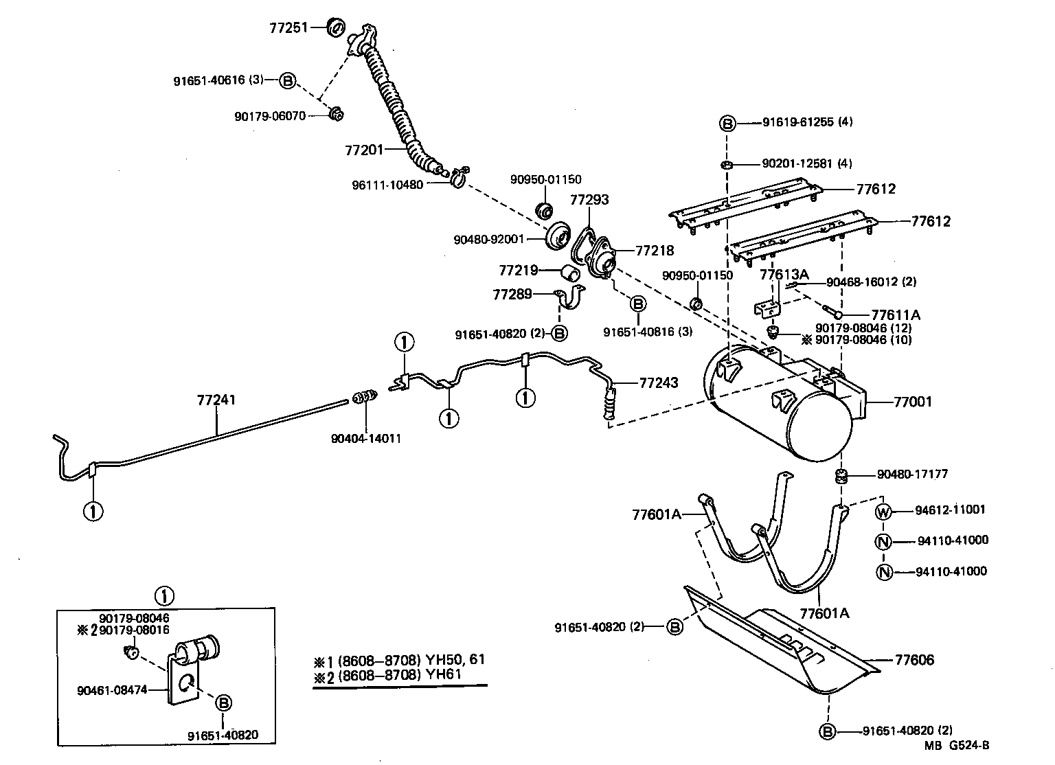 77100-95J00 TANK ASSY, FUEL (LPG) product image