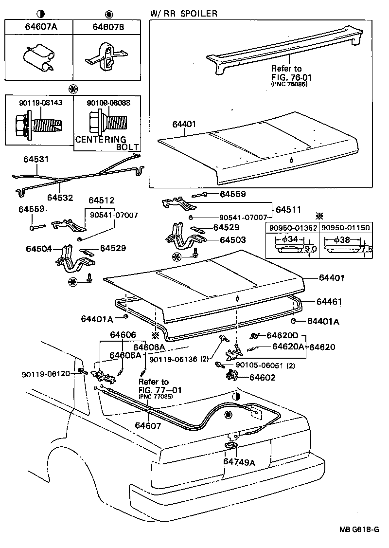 64607-22270 CABLE SUB-ASSY, LUGGAGE DOOR LOCK CONTROL product image