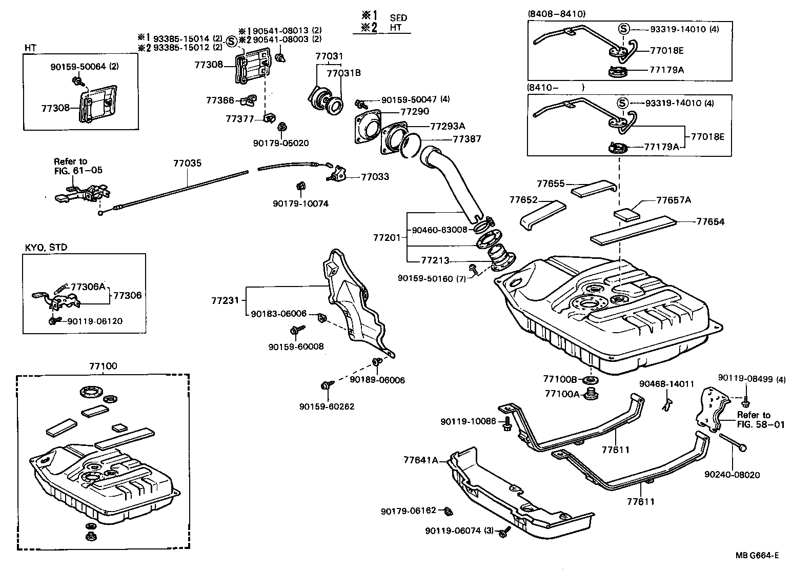 90447-14025 HOSE, FUEL, (FOR VAPOR FEED) product image