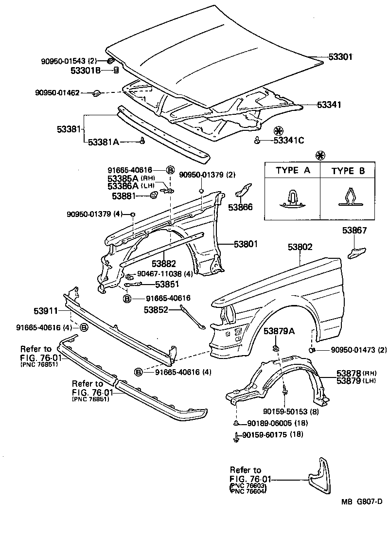 53801-2A060 FENDER SUB-ASSY, FRONT RH product image