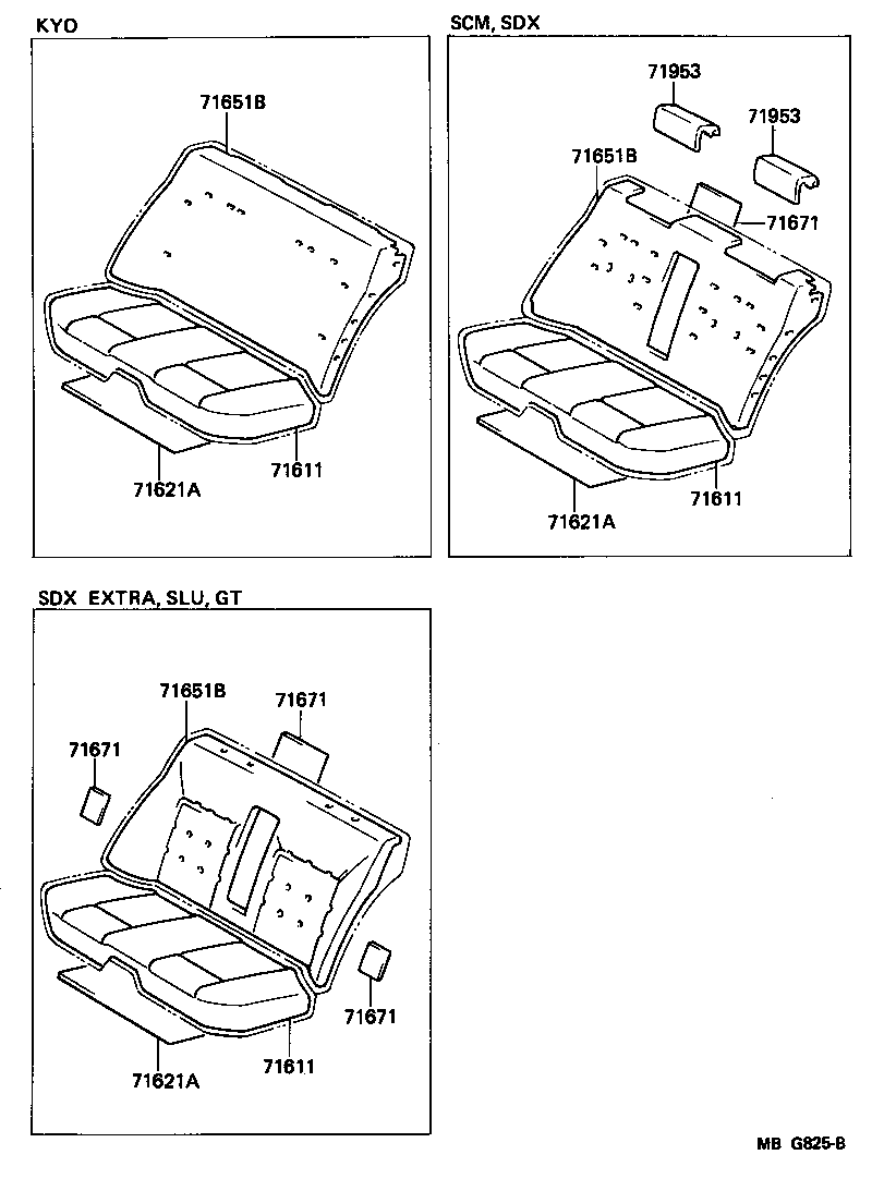 71650-22140 SPRING ASSY, REAR SEAT CUSHION product image