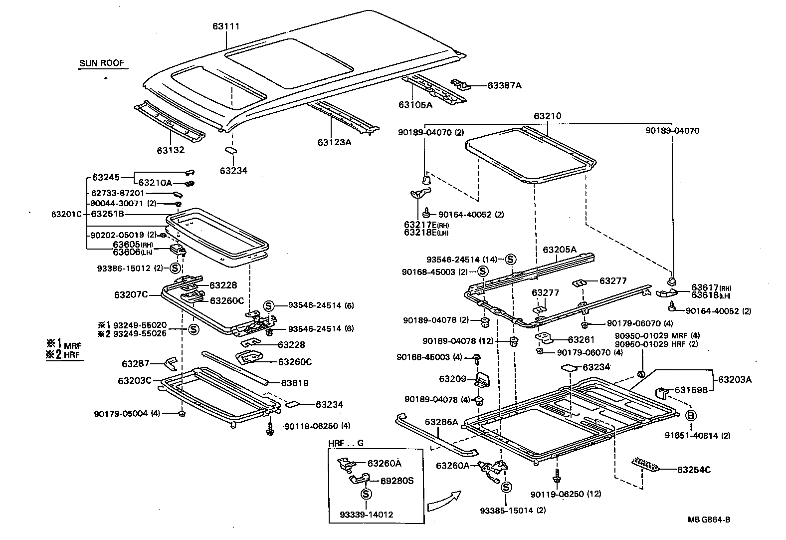 63111-87006 PANEL, ROOF product image