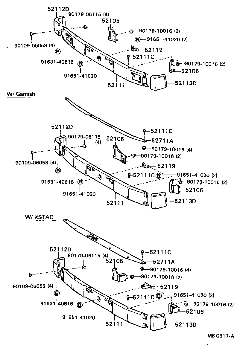52111-95416 BUMPER ASSY, FRONT product image