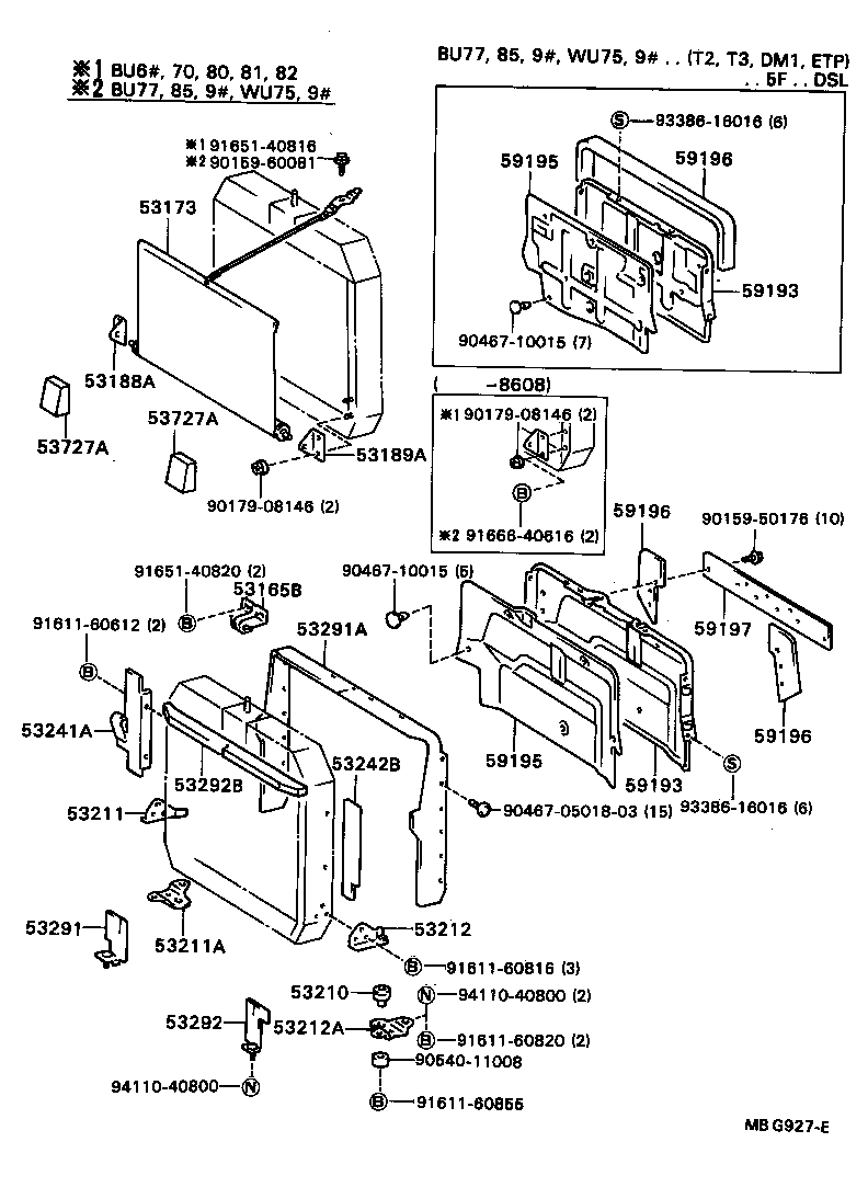 53180-95400 SHUTTER SUB-ASSY, RADIATOR WIND product image