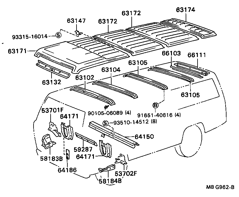 53701-95407 APRON SUB-ASSY, FRONT FENDER, NO.2 RH product image
