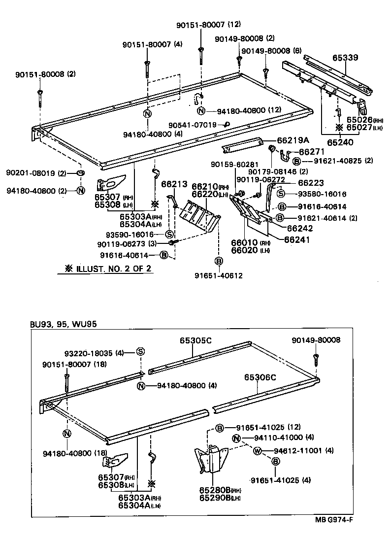 66020-92804 FENDER ASSY, REAR BODY, FRONT LH product image