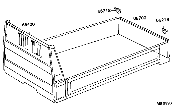66321-92804 BUMPER, GATE RUBBER product image