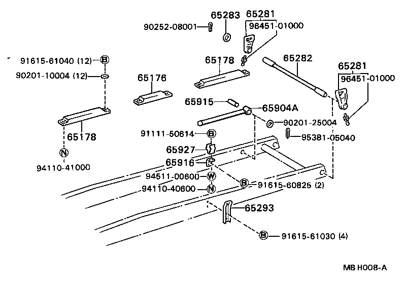65663-93100 GUIDE, VESSEL product image