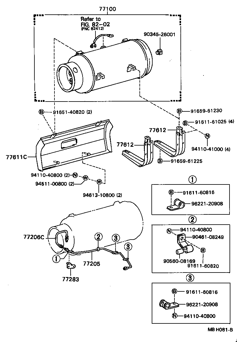 77001-36760 TANK ASSY, FUEL product image