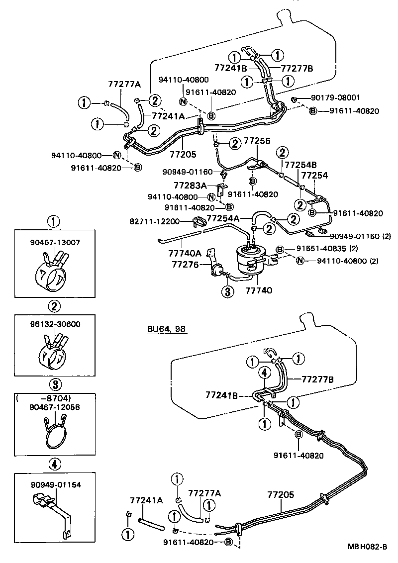 77001-36760 TANK ASSY, FUEL product image