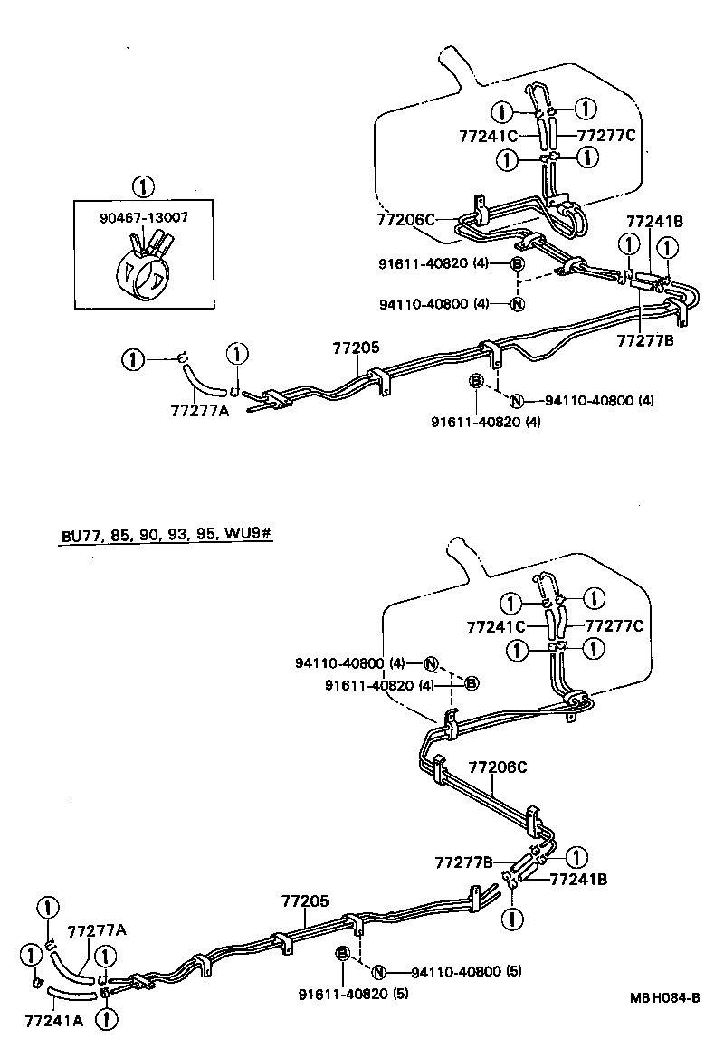 77001-36760 TANK ASSY, FUEL product image
