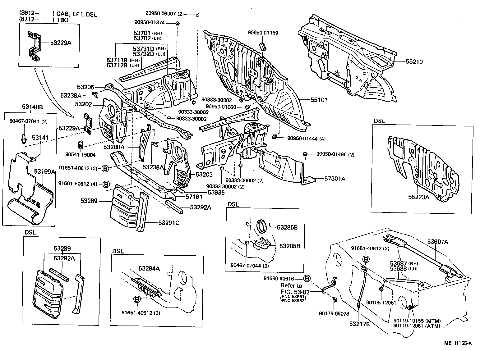 53199-10020 BAG, RADIATOR SHUTTER product image
