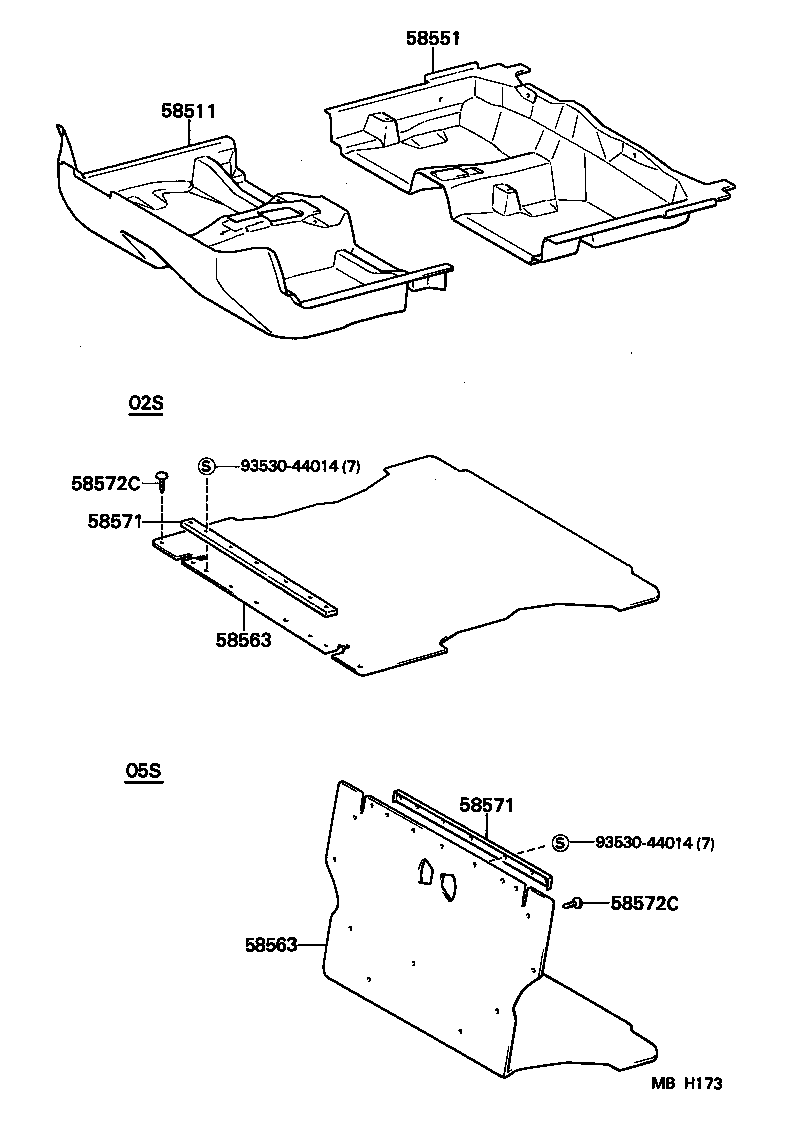 58510-1C080-02 CARPET ASSY, FRONT FLOOR product image