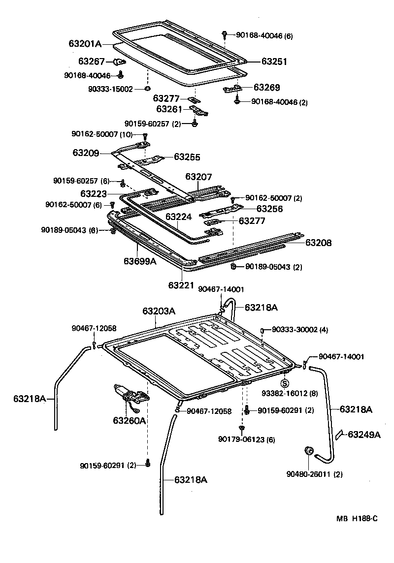 82817-87013 SUPPORTER, WATER HOSE product image