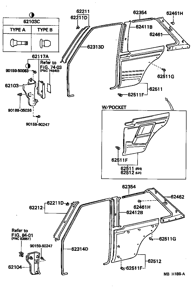 62333-10020-02 TRIM, REAR DOOR OPENING, RH product image