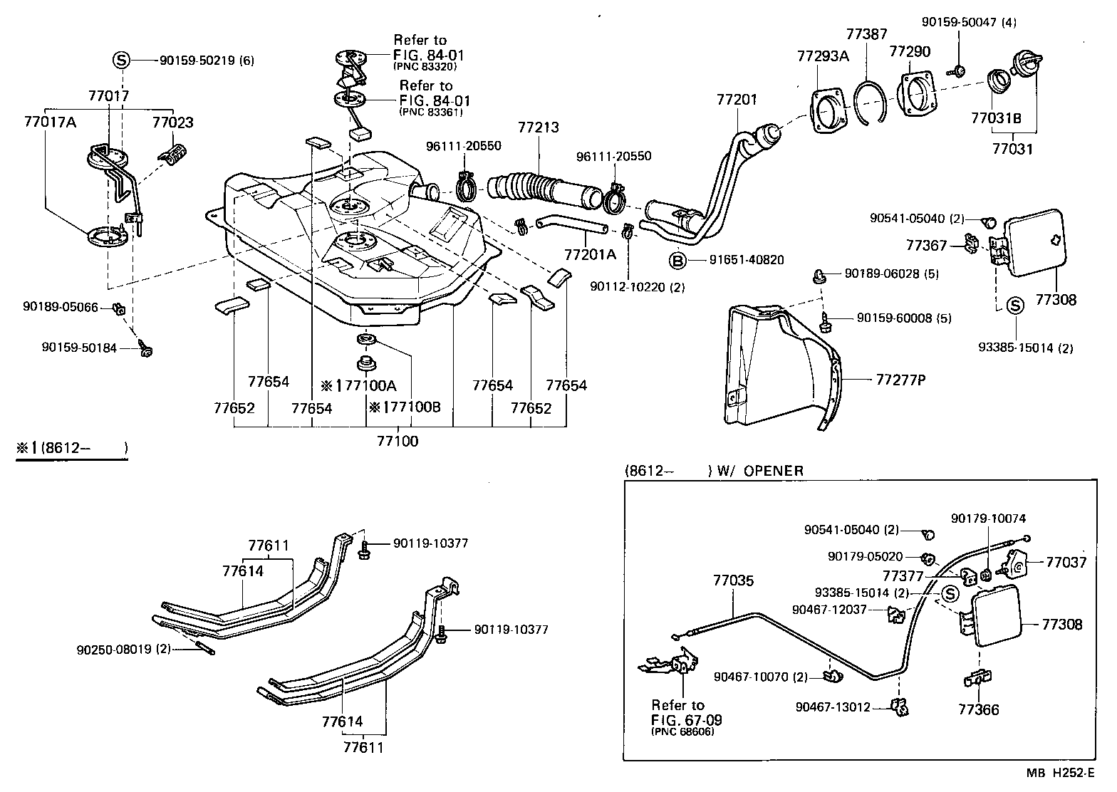 95333-06020 HOSE, FUEL, NO.1 (FOR MAIN TUBE, NO.1) product image