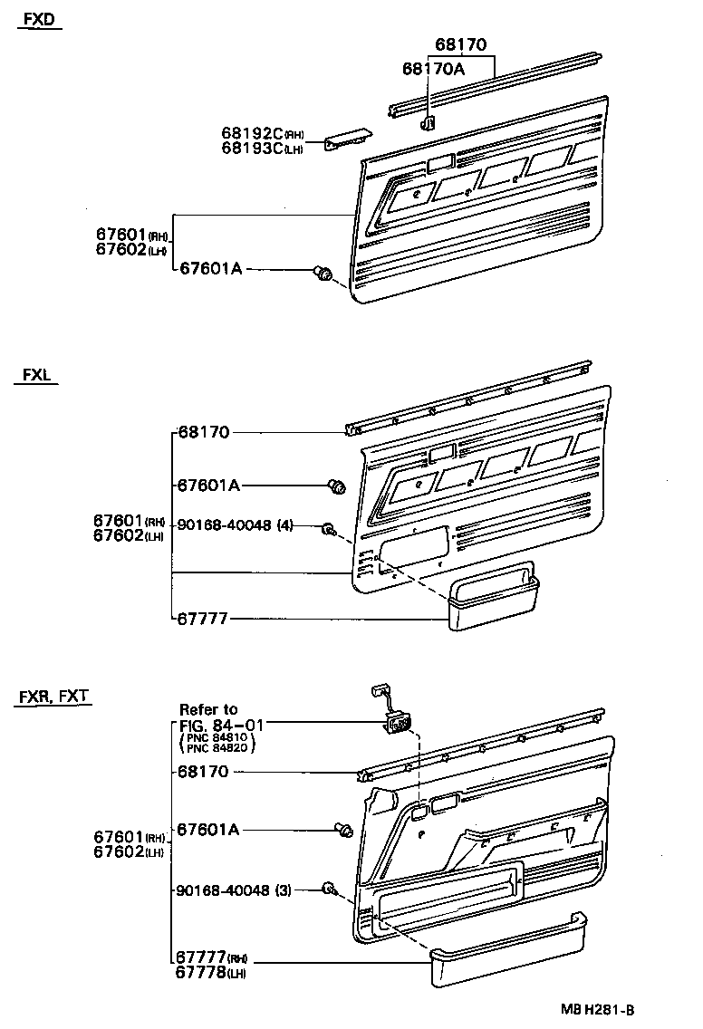 67112-12410 PANEL, FRONT DOOR, OUTER LH product image