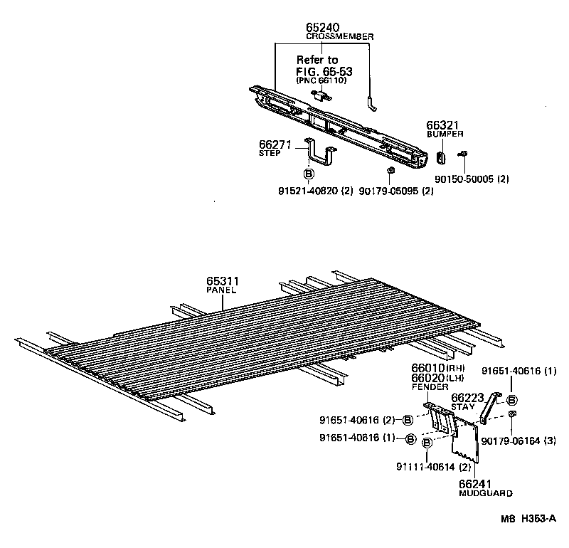 65110-95017 SILL ASSY, MAIN, RH product image