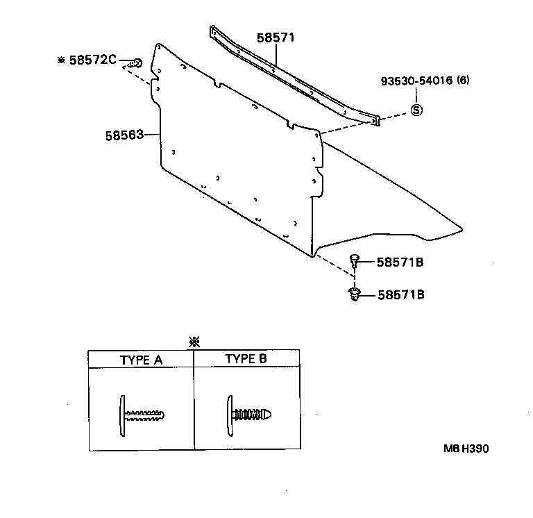 58540-12480-06 MAT, FLOOR, REAR product image