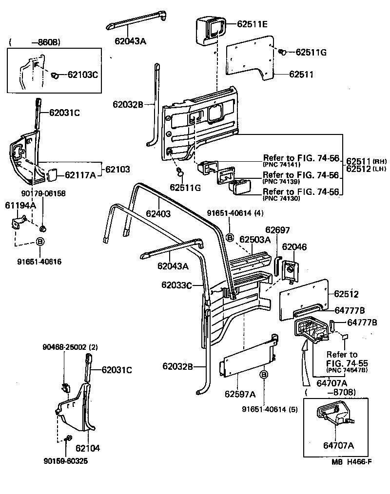 62102-90K02-06 BOARD SUB-ASSY, COWL SIDE TRIM, LH product image