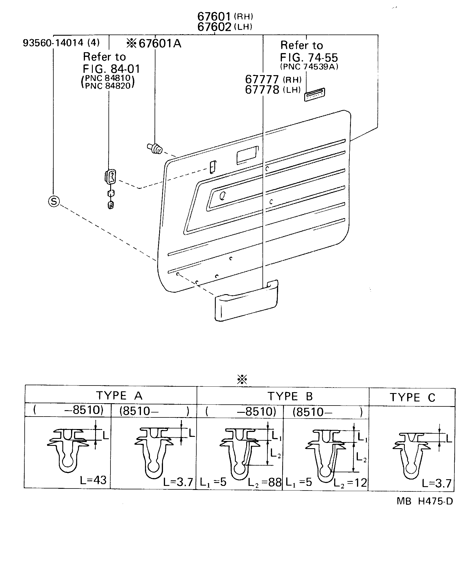 Thumbnail 2 for 67112-90K04