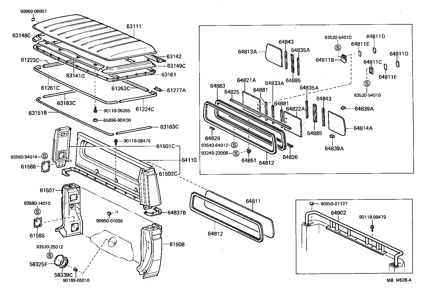 64011-90K02 PANEL ASSY, FRONT BODY BACK product image