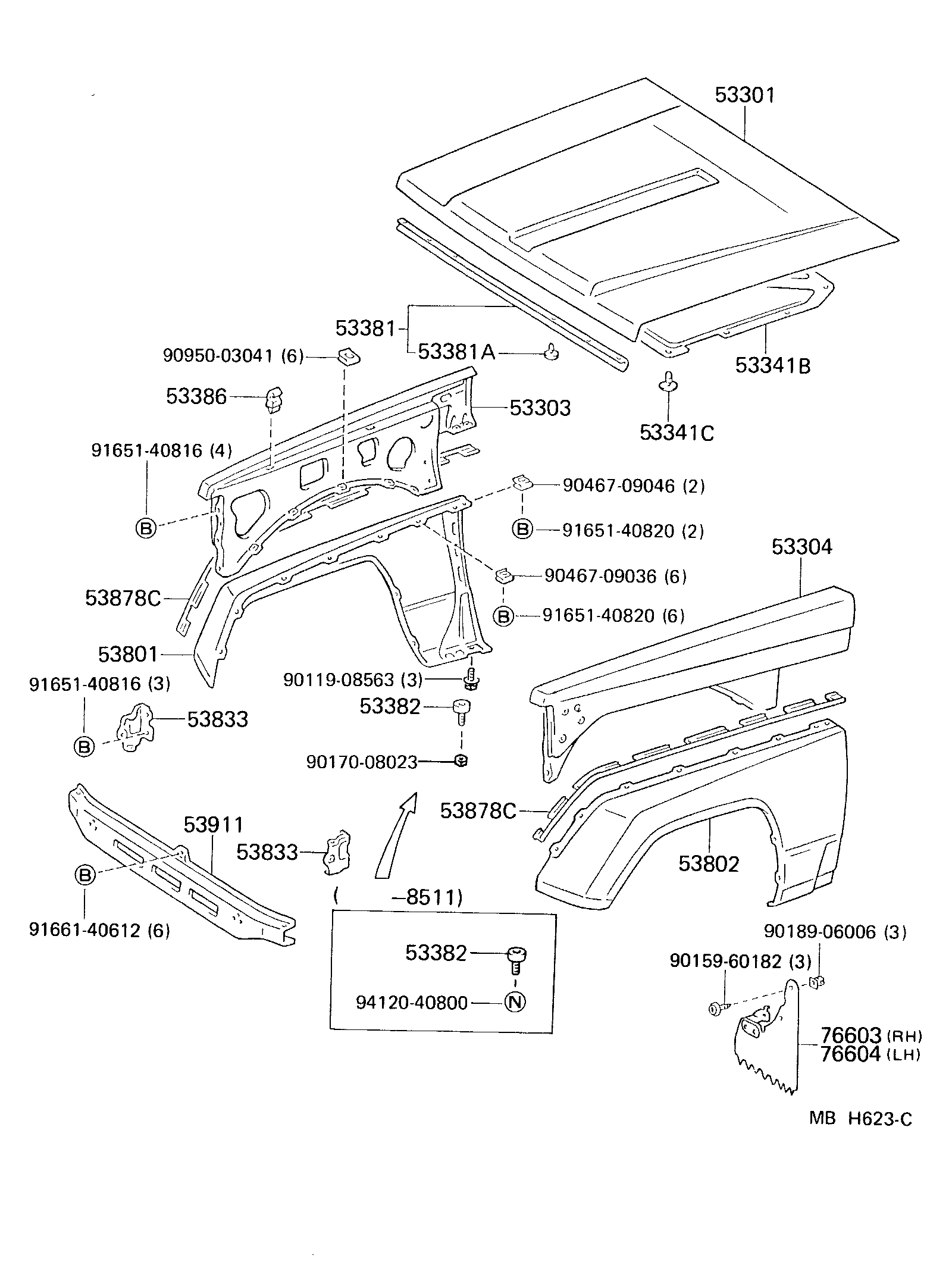 Toyota 53911-90K02 PANEL, FRONT VALANCE