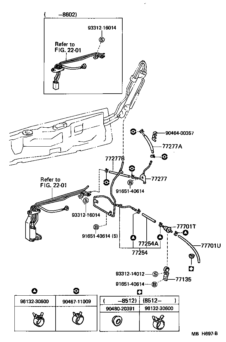 77135-17010 BRACKET, CHECK VALVE product image