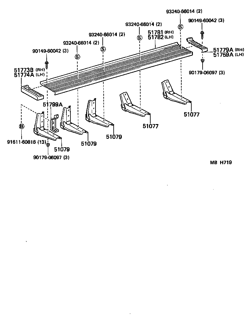 58211-90A13 PAN, CENTER FLOOR product image