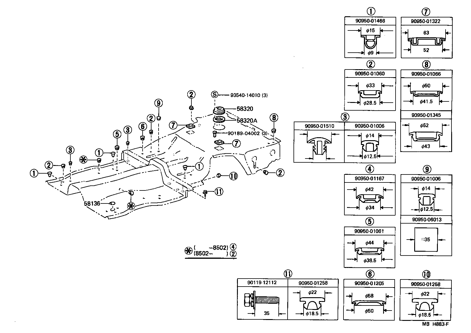 Thumbnail 2 for 58192-22020