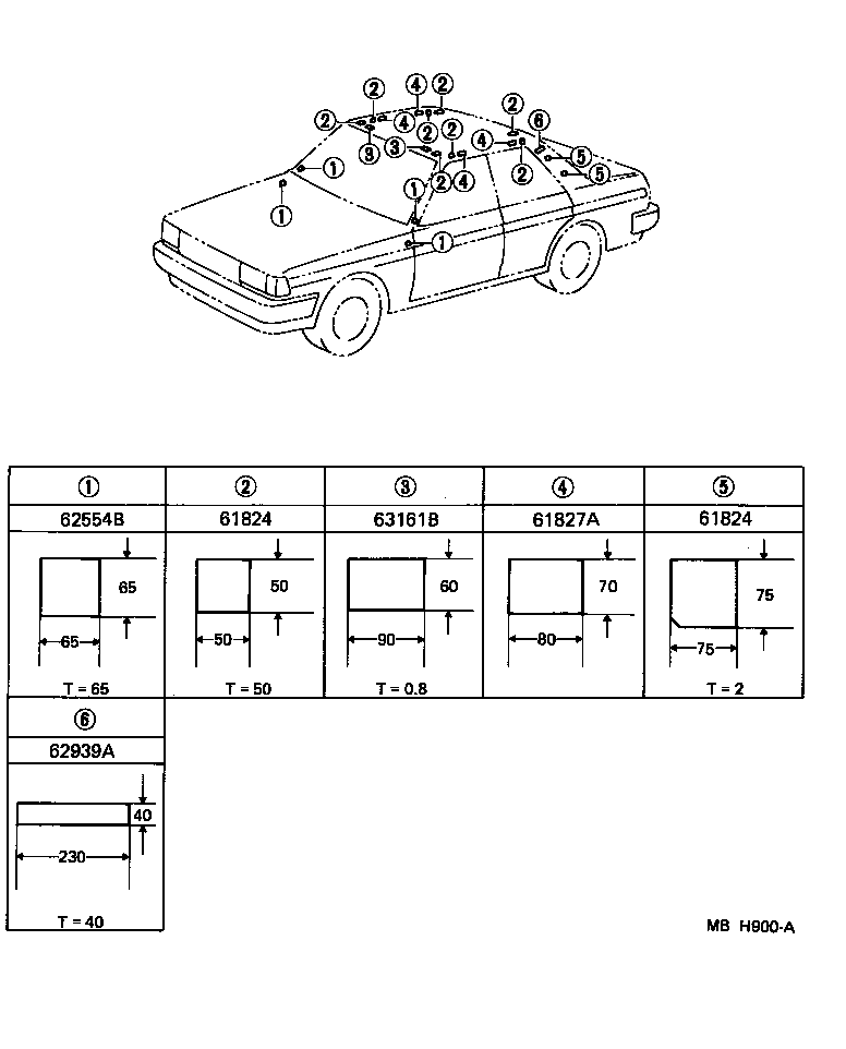 58741-91601 PROTECTOR, QUARTER PANEL, RH product image