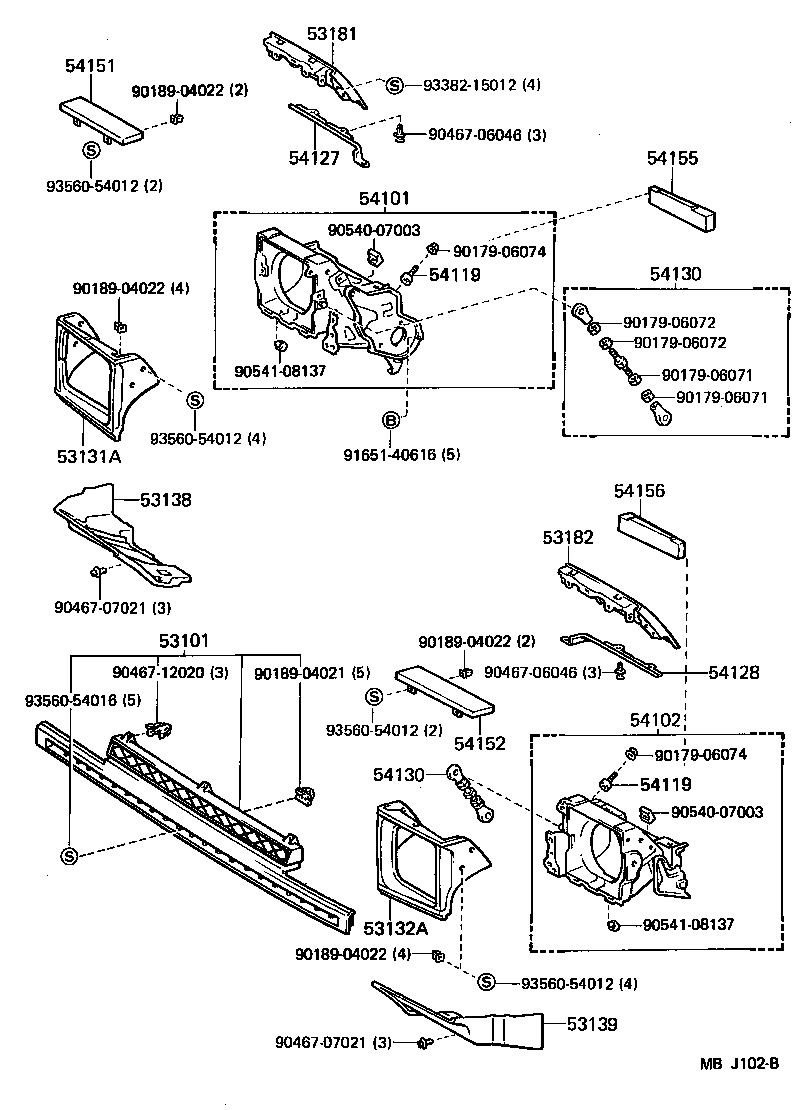 Thumbnail 2 for 53100-12240