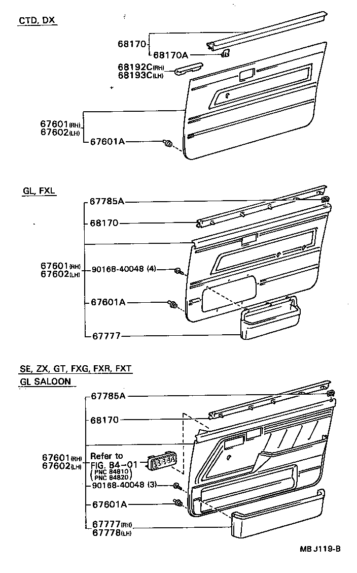67112-12410 PANEL, FRONT DOOR, OUTER LH product image